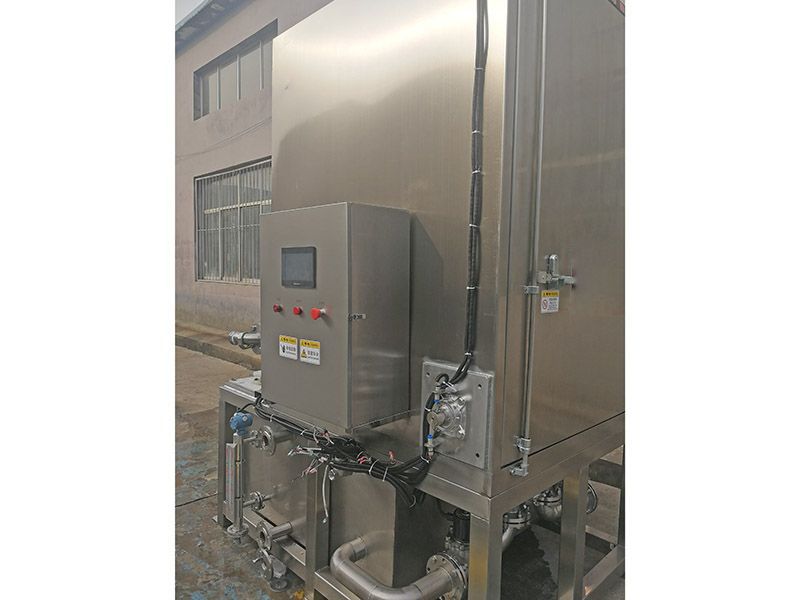 自動翻轉式容器清洗消毒機（PLC液晶彩屏控制系統）